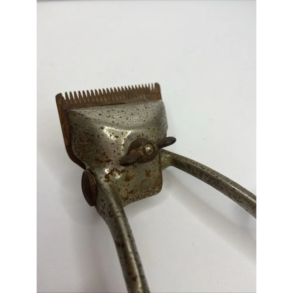 Vintage Spartan Metal Manual Hair Clippers Made In USA‎